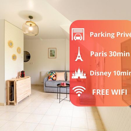 Apartament Le Bienvenue Bussy-Saint-Georges Zewnętrze zdjęcie
